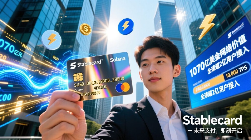 重庆：西联汇款推出Stablecard，将其价值1070亿美元的网络押注于Solana