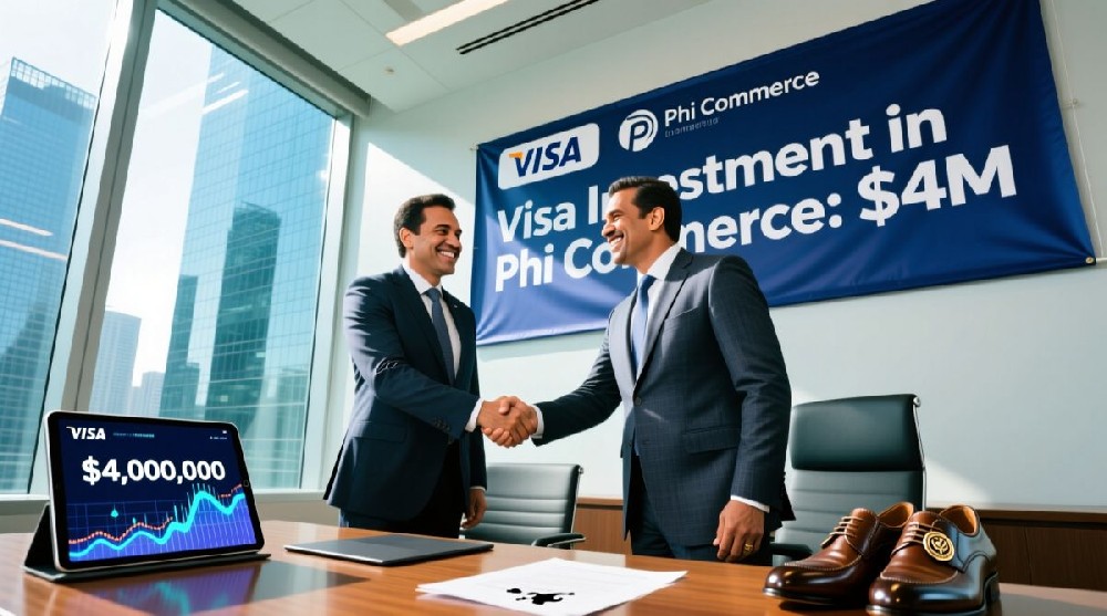 黄南：Visa向印度支付服务商Phi Commerce投资400万美元