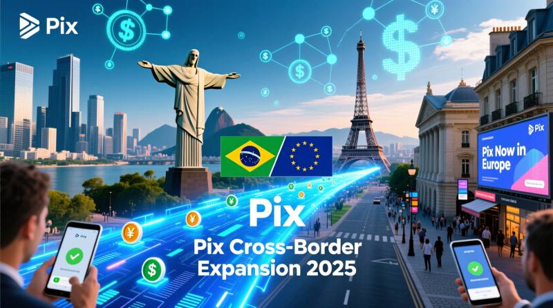 巴西、欧洲央行研究即时支付互联互通，Pix将迎首次跨境支付扩张
