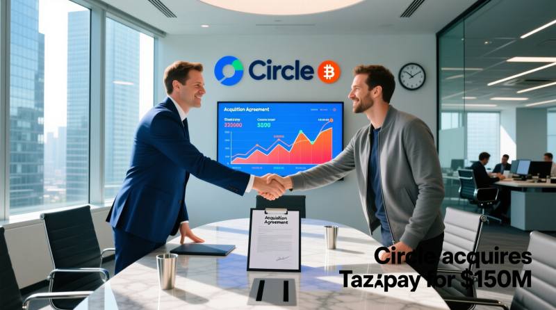 稳定币巨头Circle收购B2B跨境支付公司Tazapay